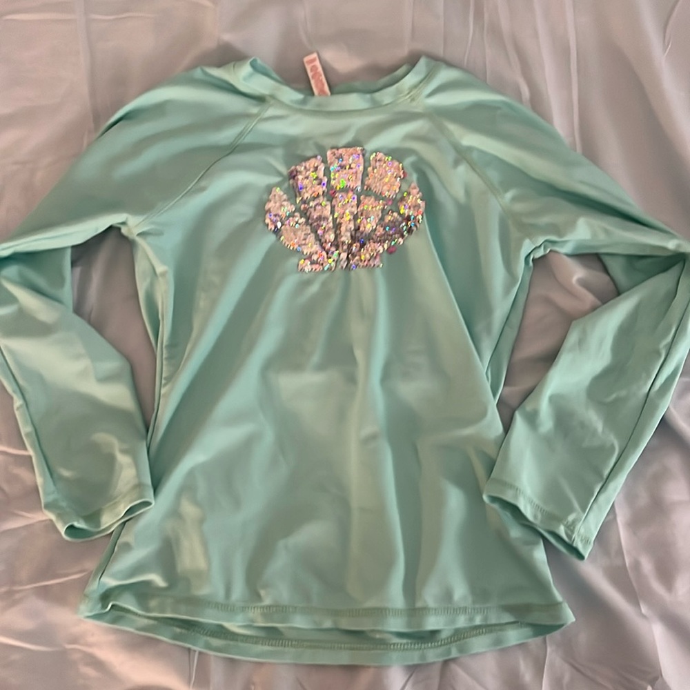 Swim suit cover up and swim shirt